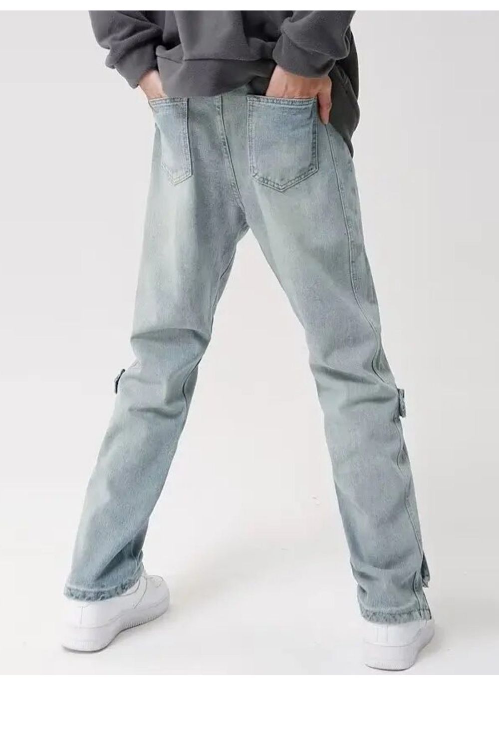 Jeans With Flare Design