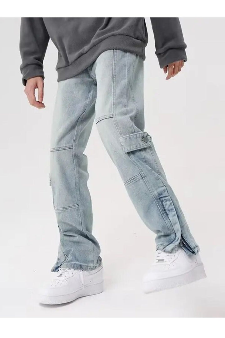 Jeans With Flare Design