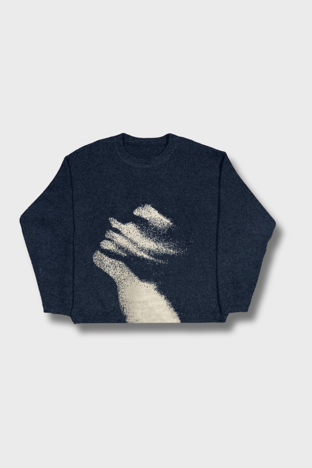 Distorted Garments 'Distorted' Graphic Knitted Sweater - NO RESTOCKS – MyGarments