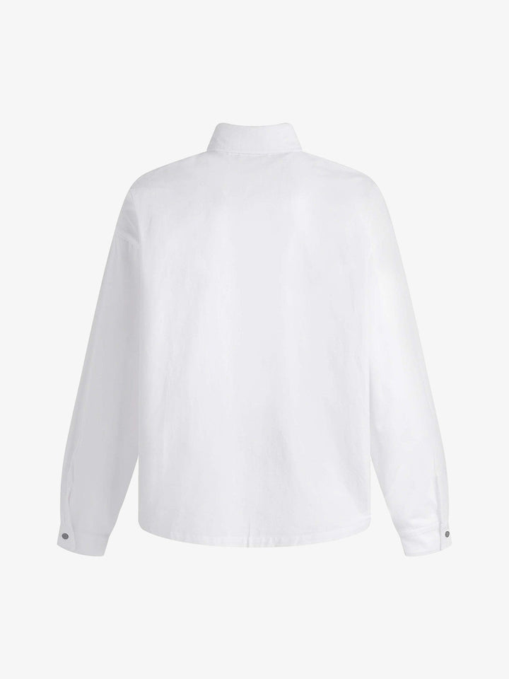 Graphic Portrait Print Long-Sleeve Shirt