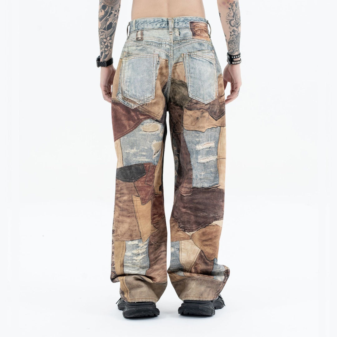 'Canvas' High Street Printed Jeans