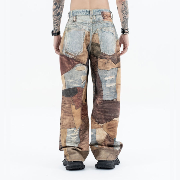 'Canvas' High Street Printed Jeans