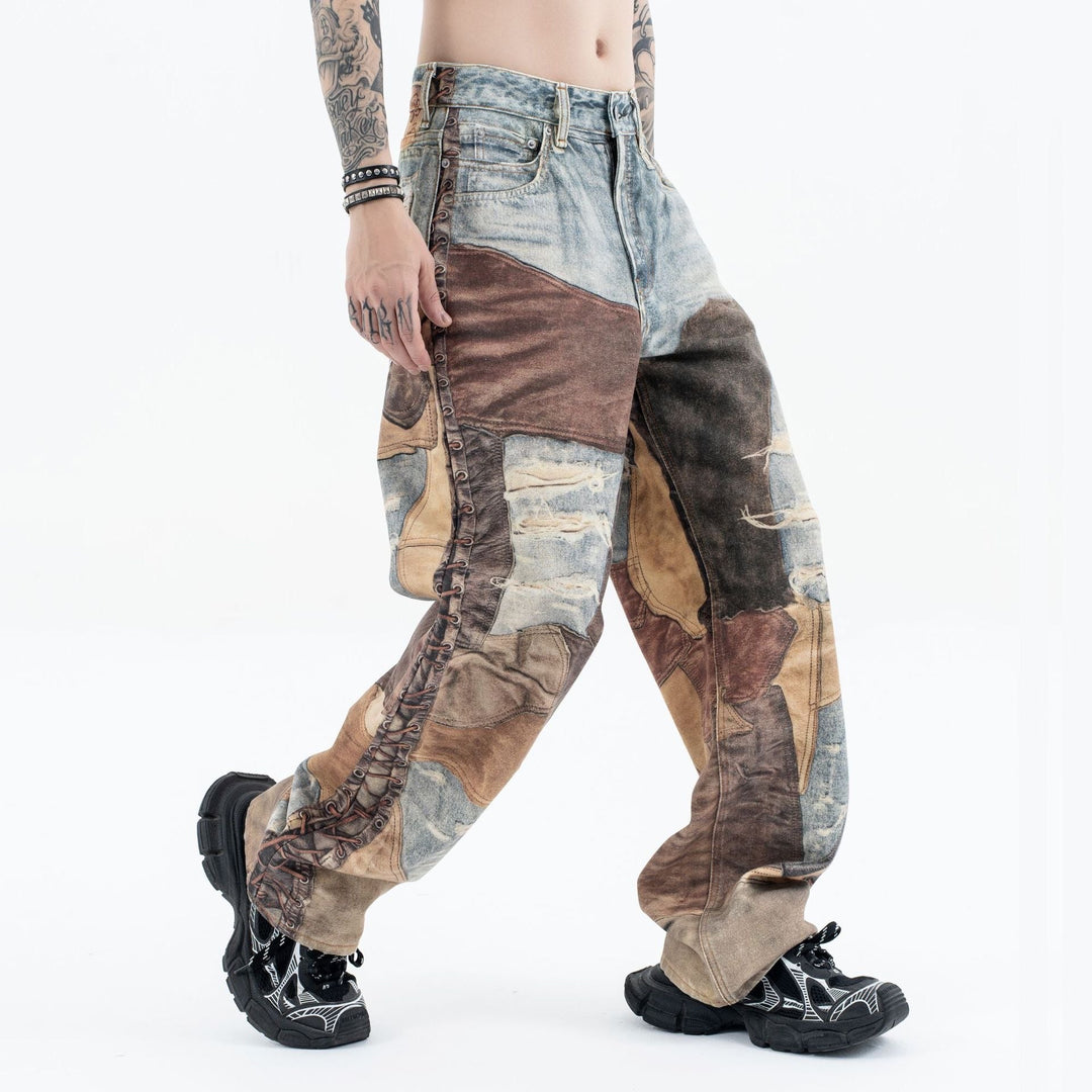 'Canvas' High Street Printed Jeans