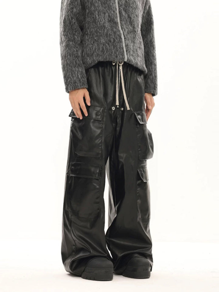 RO-stijl multi-pocket matte gecoate overall - 2094