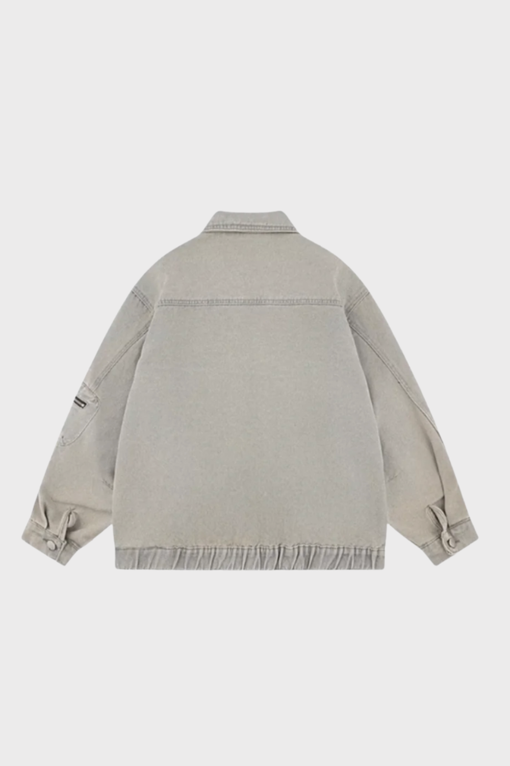 'Drift' Deconstructed Washed Denim Jacket