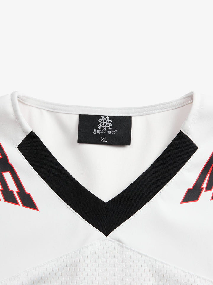 Original "SUPER 7" V-Neck Jersey T-SHIRT - 2400
