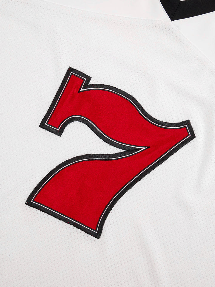 Original "SUPER 7" V-Neck Jersey T-SHIRT - 2400