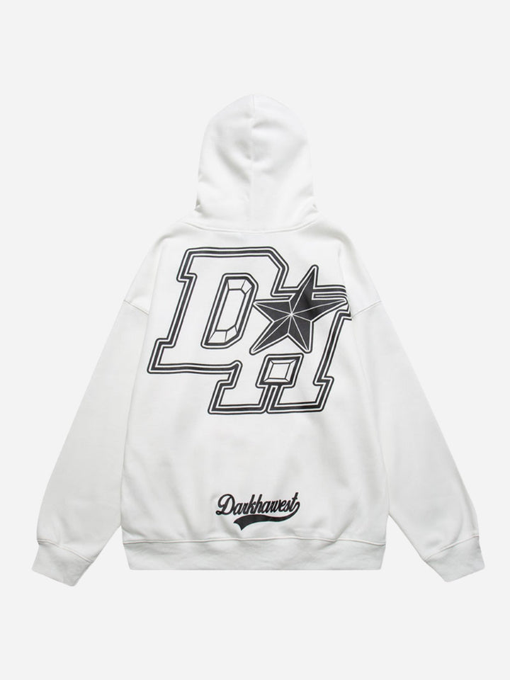 Hoodie With DH Print