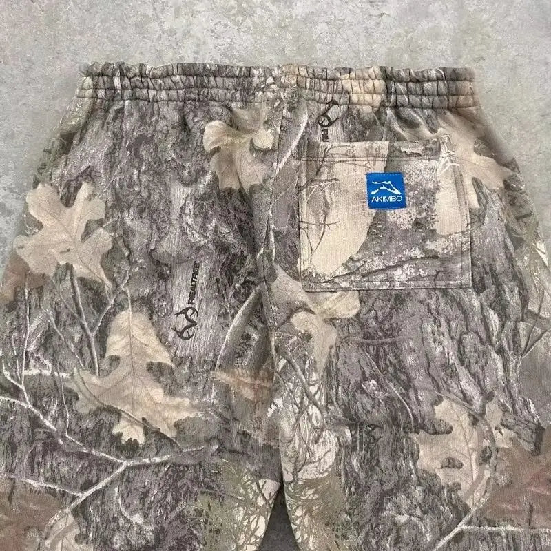 'Woodsman' Camouflage Baggy Sweatpants