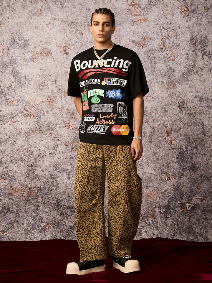 Street Graphic Print T-Shirt - 2415