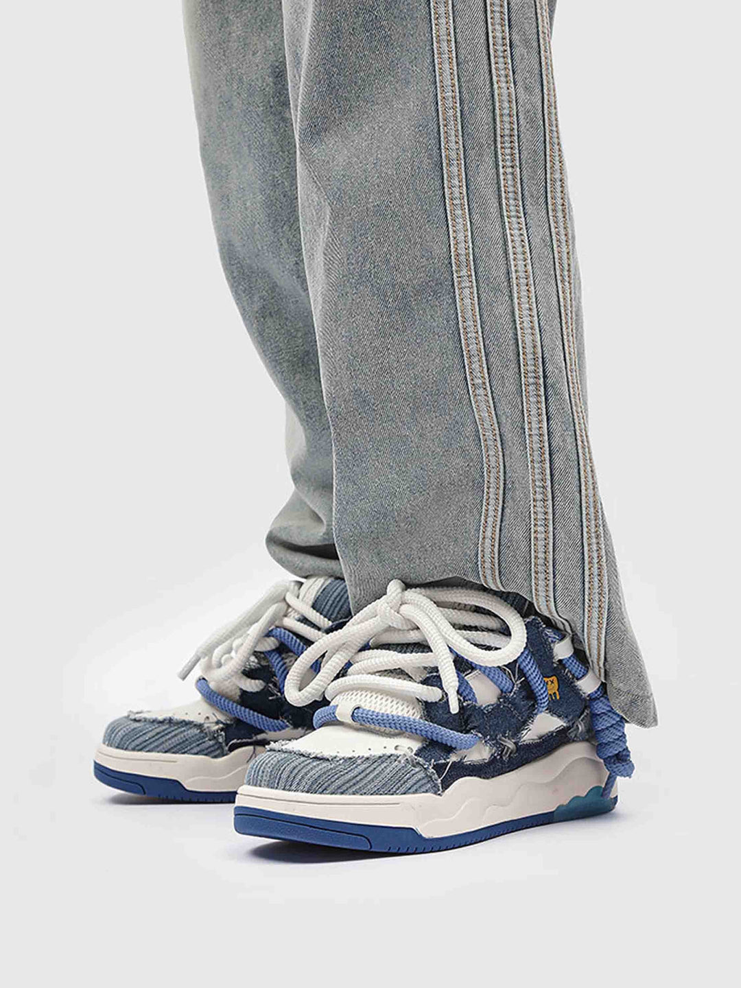 Thesupermade Casual Contrast Color Platform Sneakers - 1626