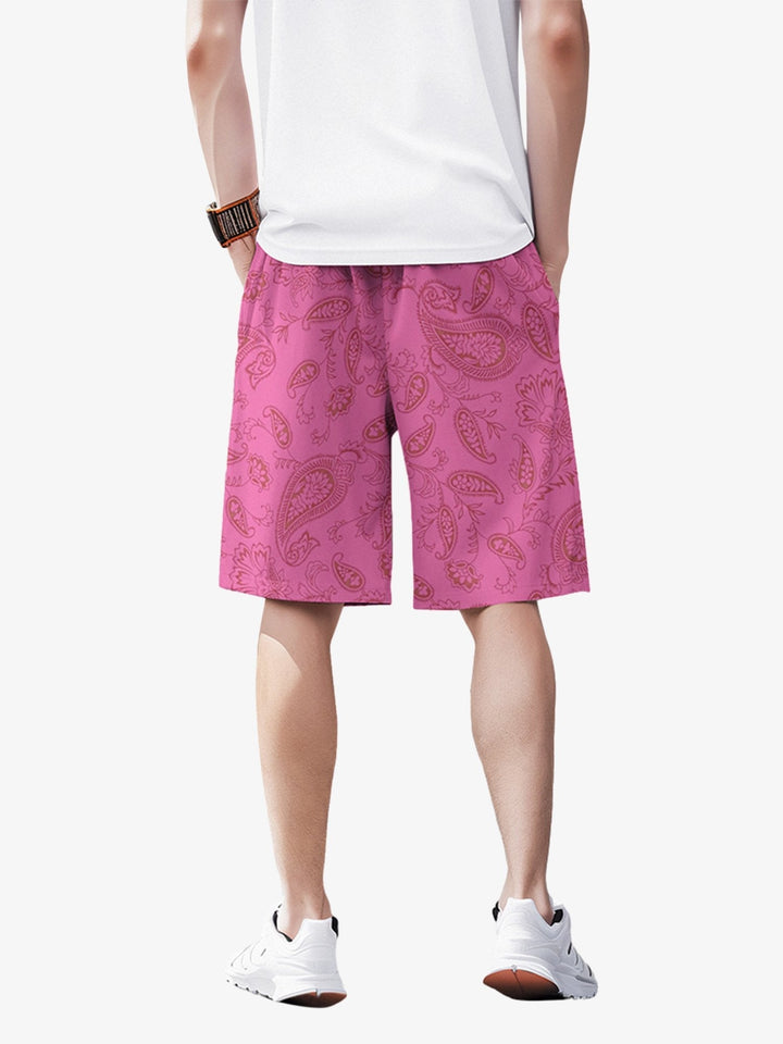 Thesupermade Skull Hand Print Hip-hop Shorts