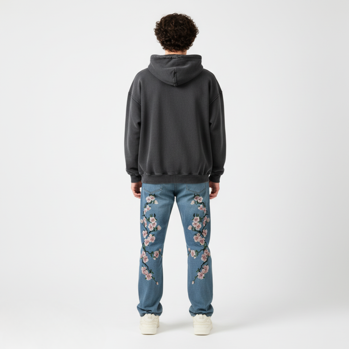 'Blossom' Embroidered Jeans