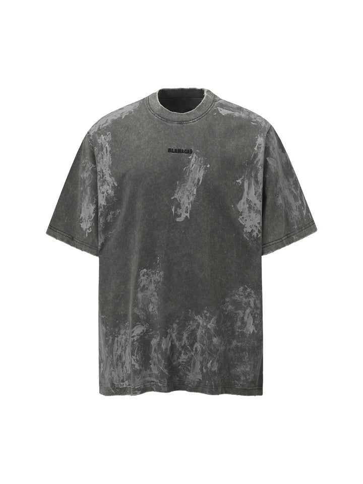 Washed Tie-Dye Short Sleeve T-Shirt