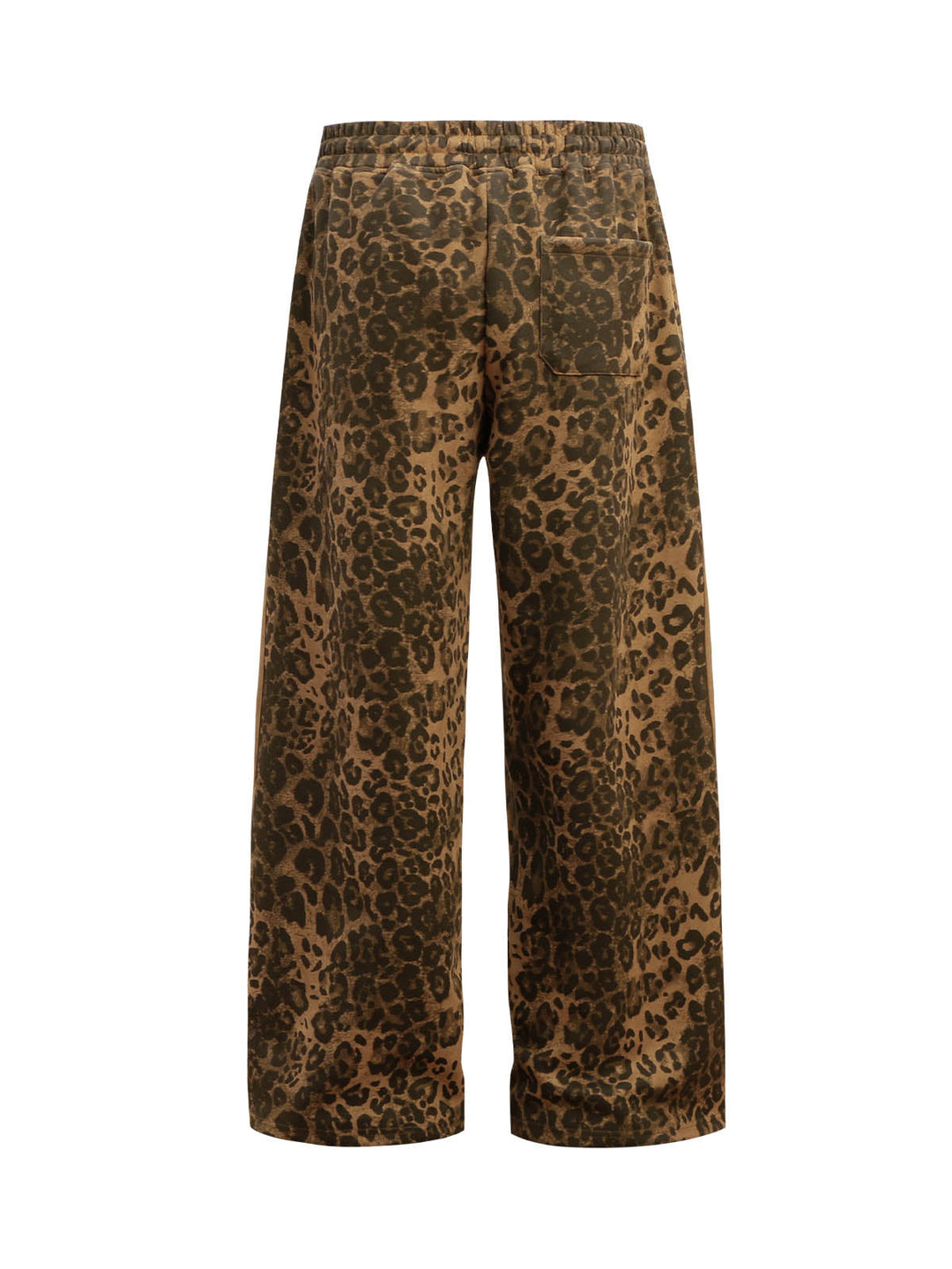 Thesupermade Cheetah Print Suede Tracksuit - 2277