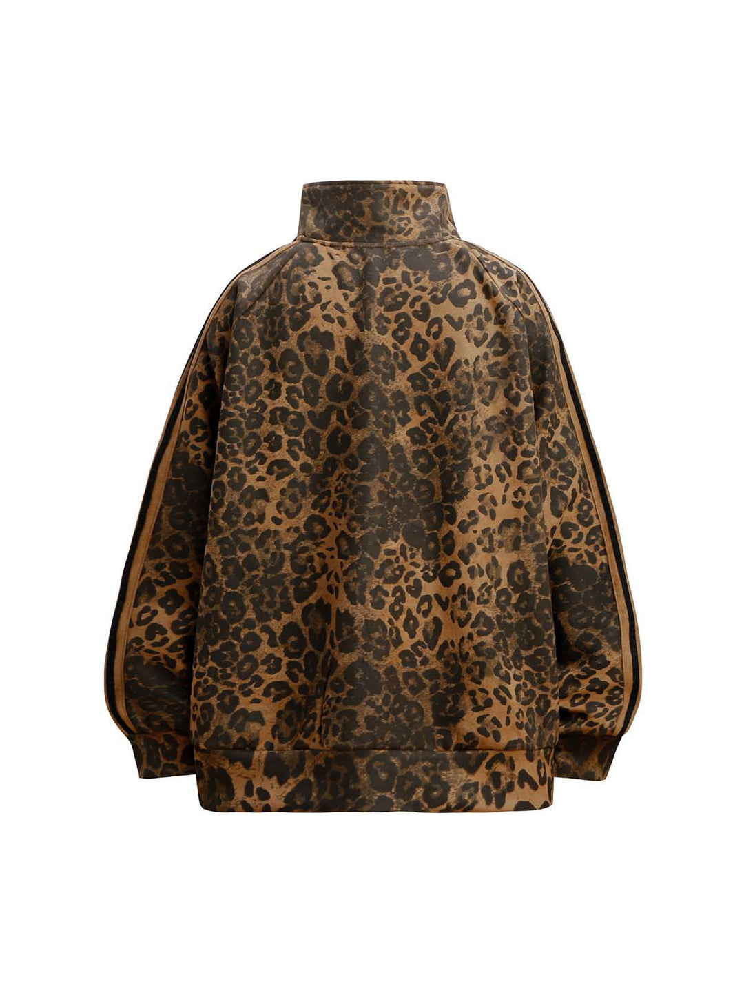 Thesupermade Cheetah Print Suede Tracksuit - 2277