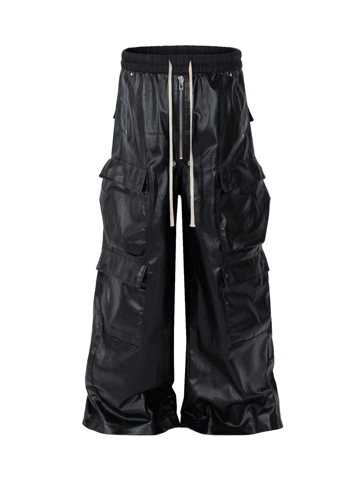 RO-stijl multi-pocket matte gecoate overall - 2094