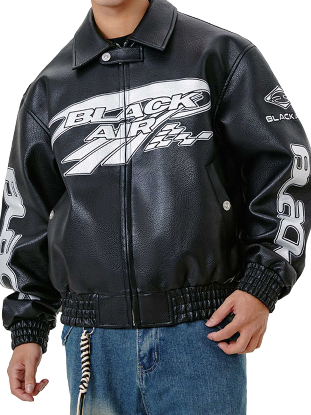 American Vintage Street PU Leather Jacket