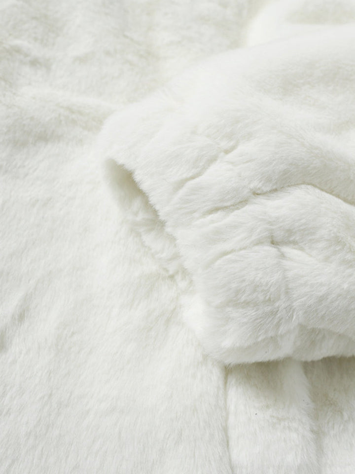 'Snow' Collar Fur Jacket