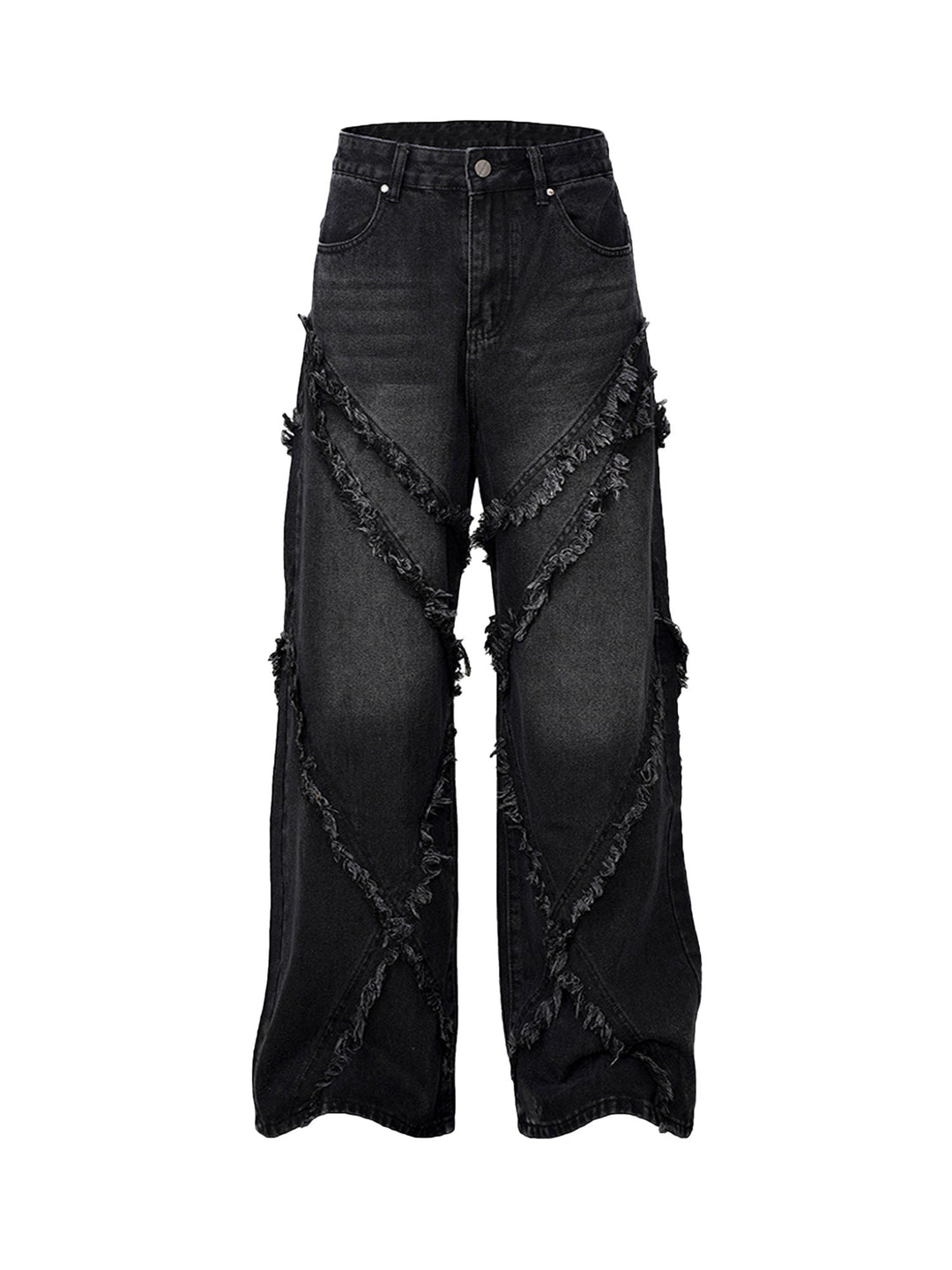 'Cascade' High Street Hip Hop Distressed Jeans