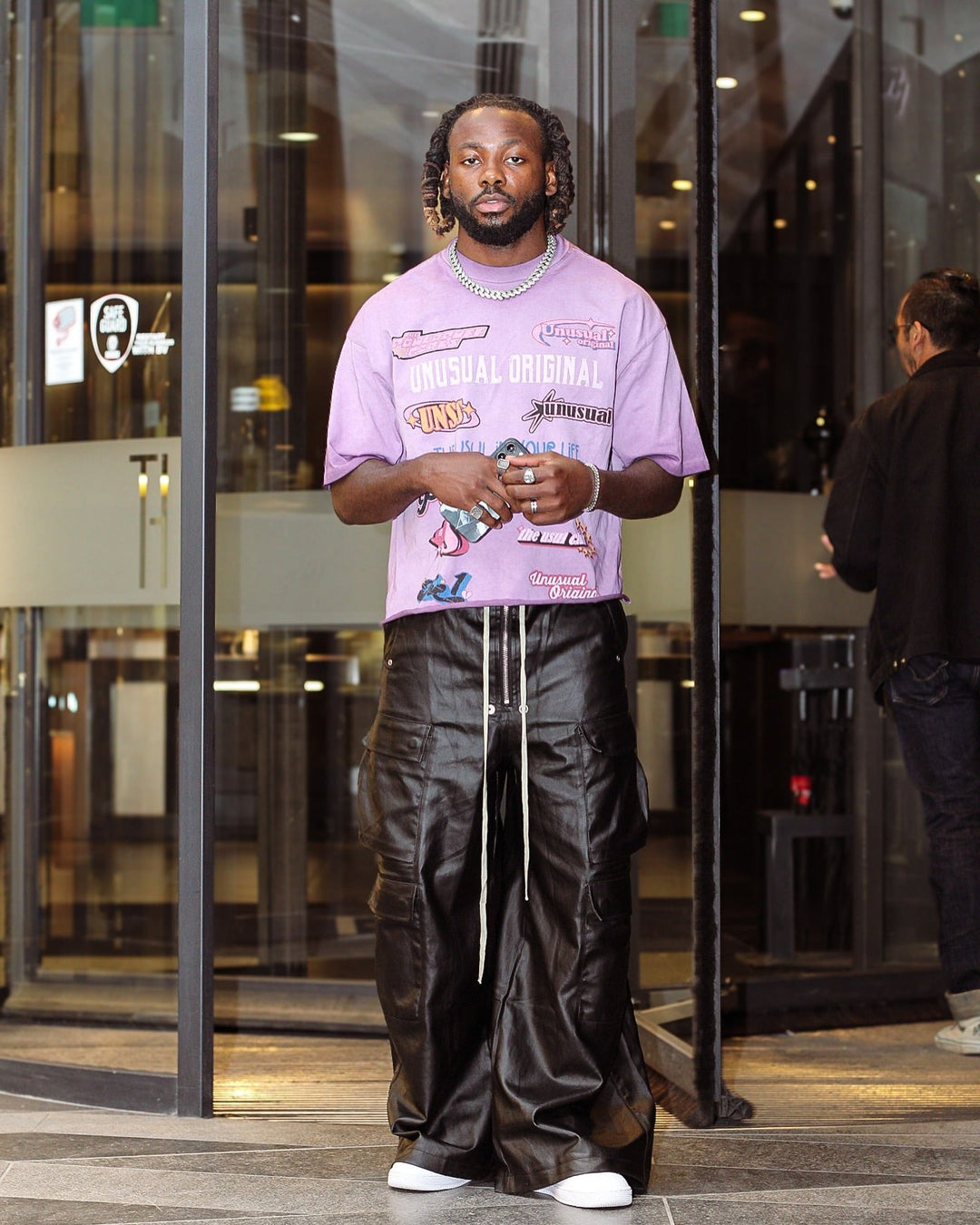 'Shadow' Matte Coated Multi-pocket Overalls